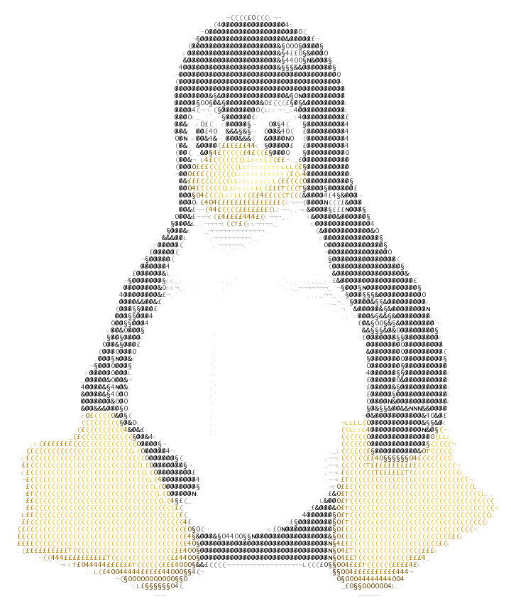 Mascotte Linux (avec ImASCII)